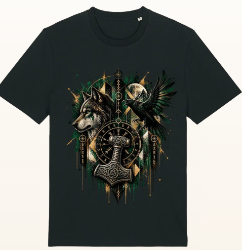 Men's Norse & Viking Mythology Graphic T-Shirts