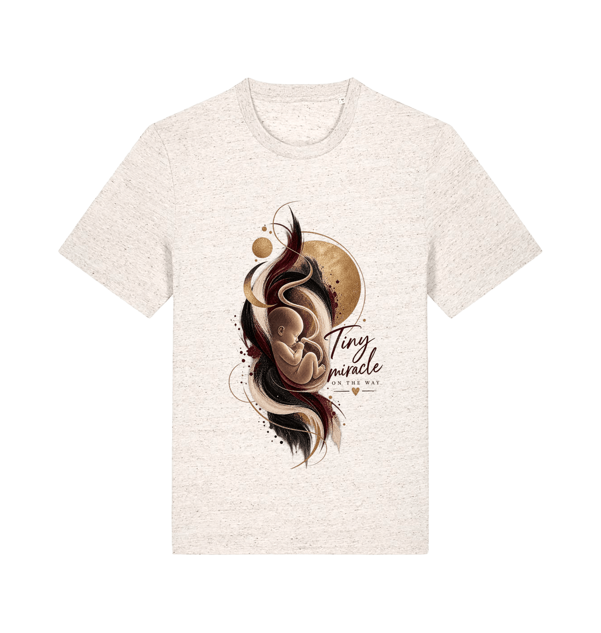 Eco Heather Printed T-shirt Front