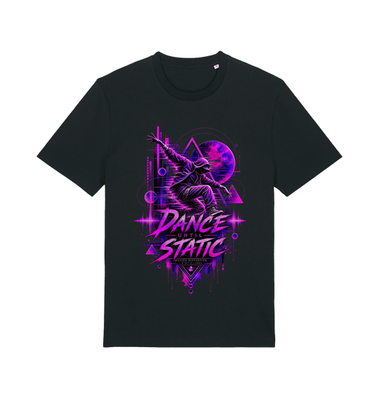 Black Printed T-shirt Front