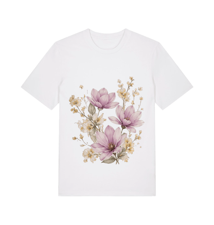 White Printed T-shirt Front