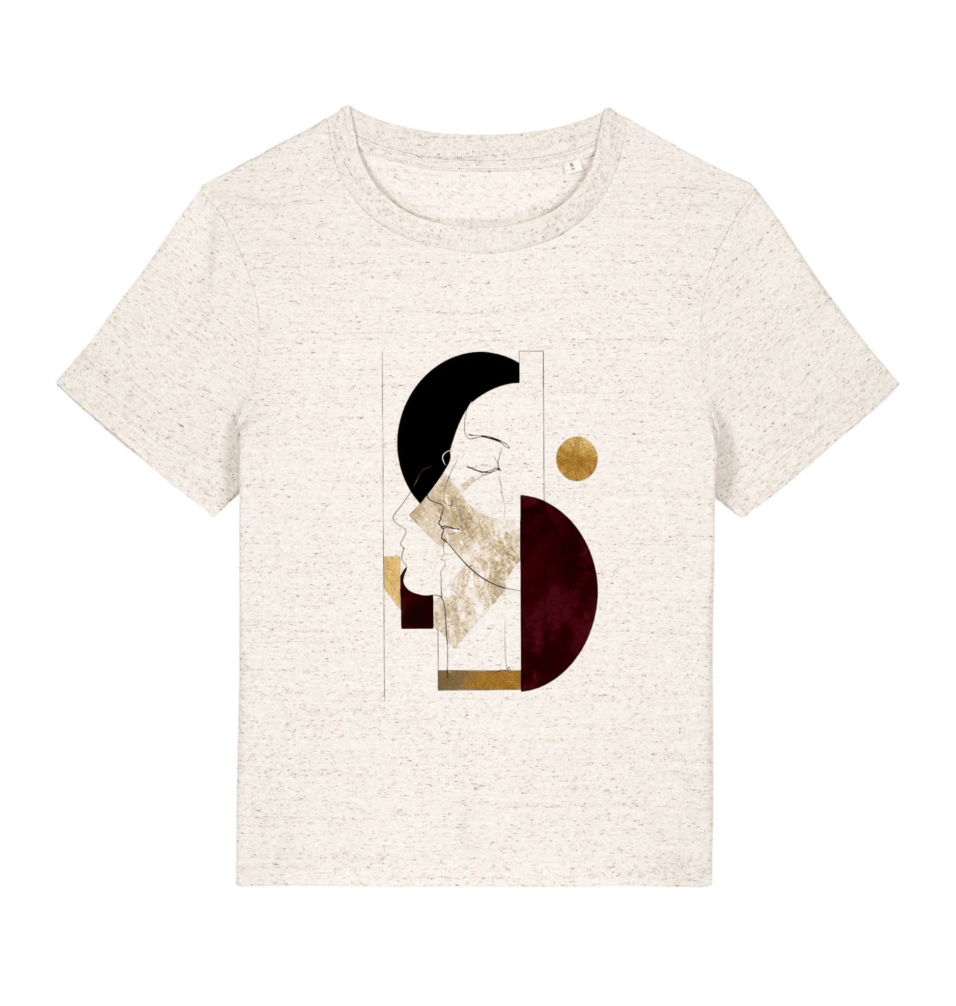 Eco Heather Printed T-shirt Front