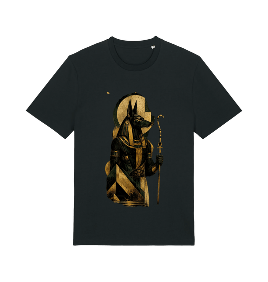 Black Printed T-shirt Front