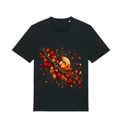 Black Printed T-shirt Front