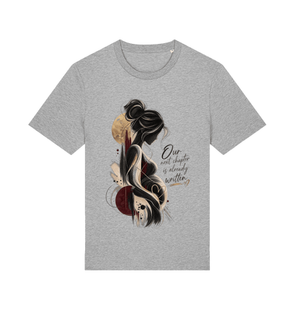 Heather Grey Printed T-shirt Front