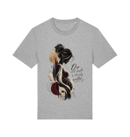 Heather Grey Printed T-shirt Front