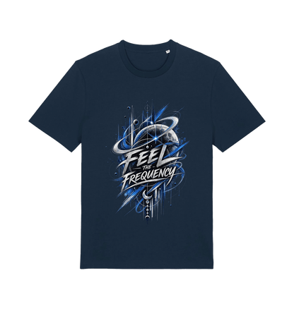 French Navy Printed T-shirt Front