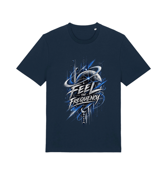 French Navy Printed T-shirt Front
