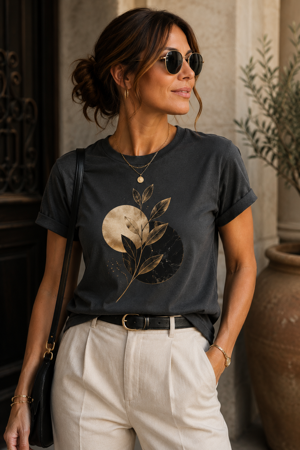 Golden Eclipse | Wearable Art Tee