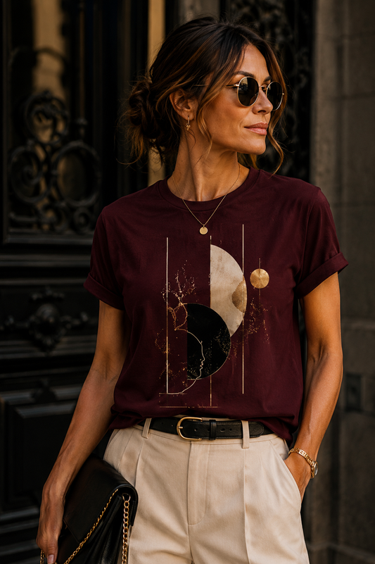 Vertical Resonance | Wearable Art Tee