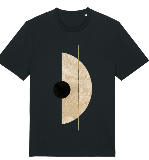Midnight Eclipse | Women's Abstract Graphic T-Shirt