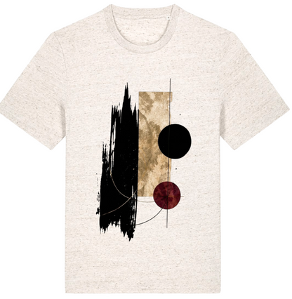 Sandstone Geometry | Men's Abstract Graphic T-Shirt