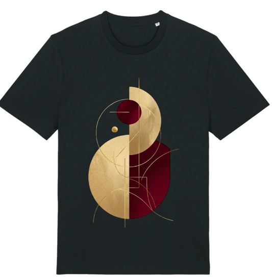 The Centered Monolith | Men's Abstract Graphic T-Shirt