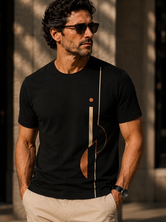 The Linear Architect | Premium Wearable Art Tee