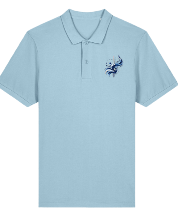 Wind Infinite Flow | Men’s Heritage Graphic Polo Shirt