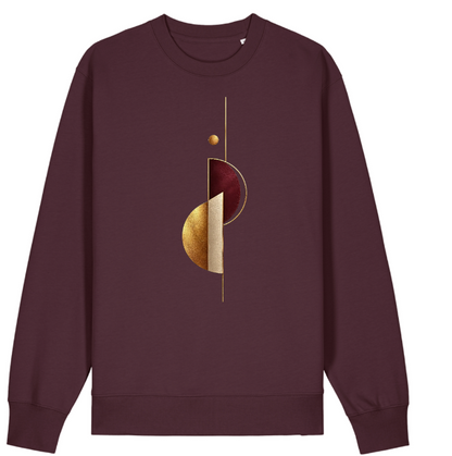 Linear Harmony | Unisex Abstract Graphic Sweatshirt