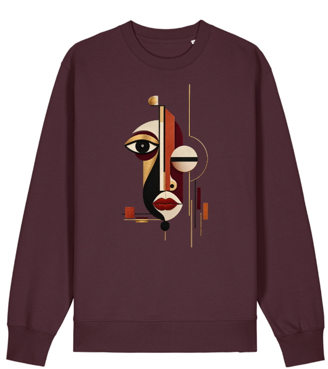 Modern Essence | Unisex Abstract Graphic Sweatshirt