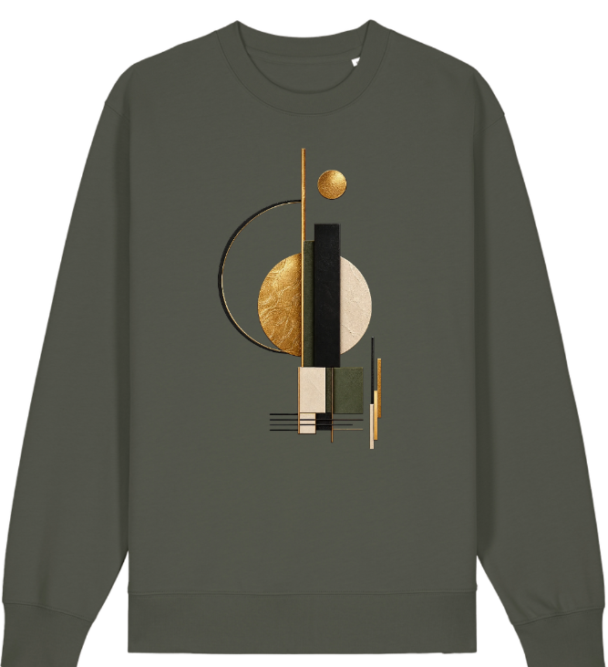Balanced Structure | Unisex Abstract Graphic Sweatshirt