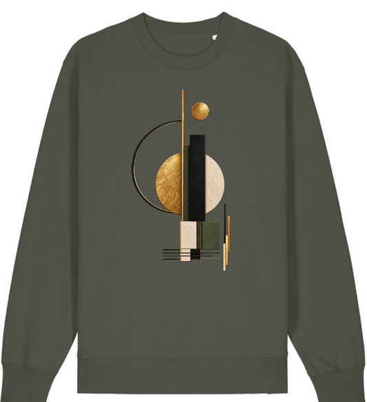 Balanced Structure | Unisex Abstract Graphic Sweatshirt