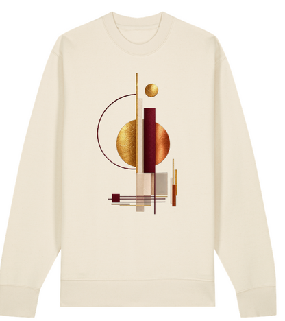 Form & Orbit |Unisex Abstract Graphic Sweatshirt